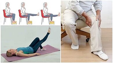 Ginnastica terapeutica con artrosi dell'articolazione del ginocchio